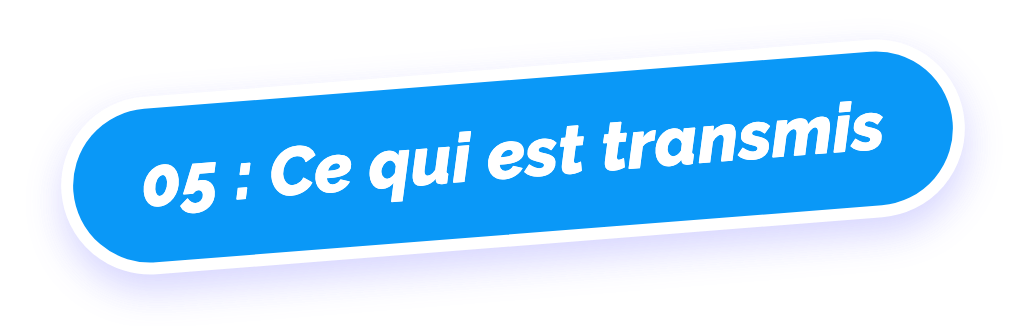 05 : Ce qui est transmis
